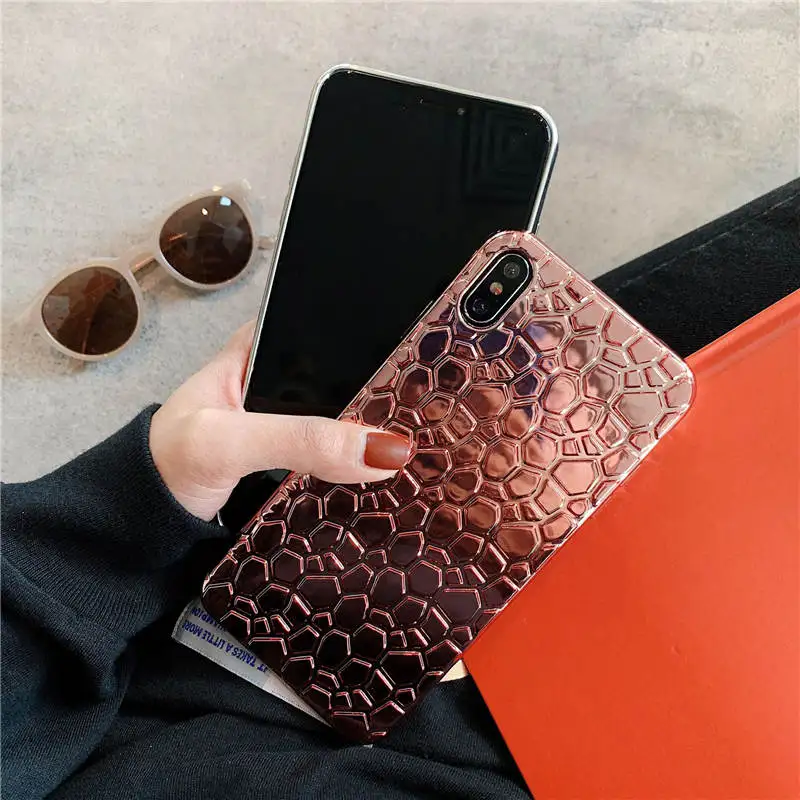 New Silver Crocodile All-Inclusive Soft Shell Anti-Fall Mobile Phone Case For Iphone 66S 6P 78 78plus X Xs Xr Xsmax |