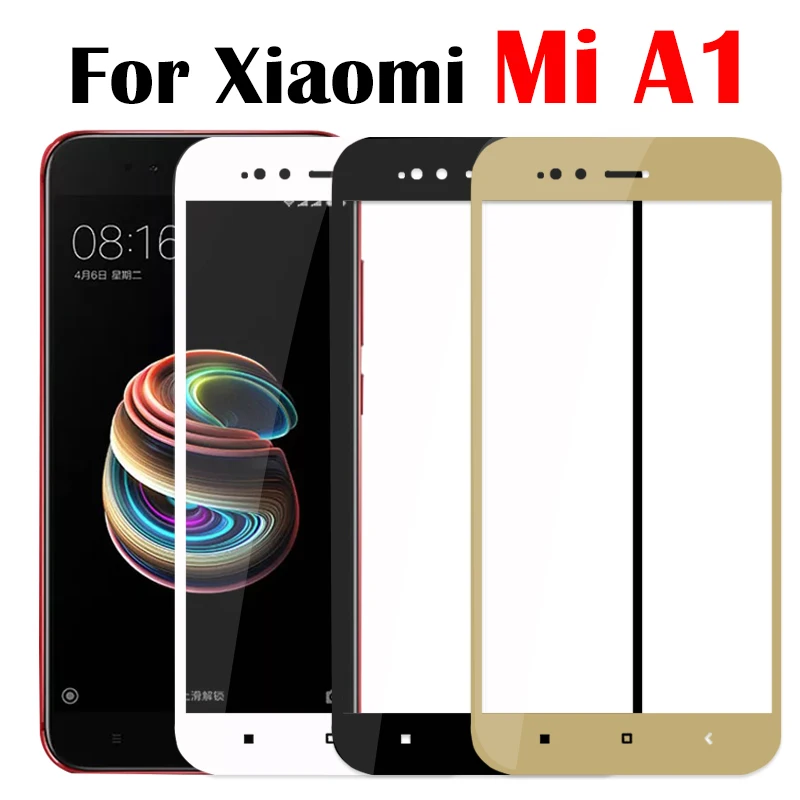 1 2 шт. Защитное стекло для xiaomi xiomi mi a1 5x xiami xaomi a 5 x защита экрана закаленное mia1 mi5x mia