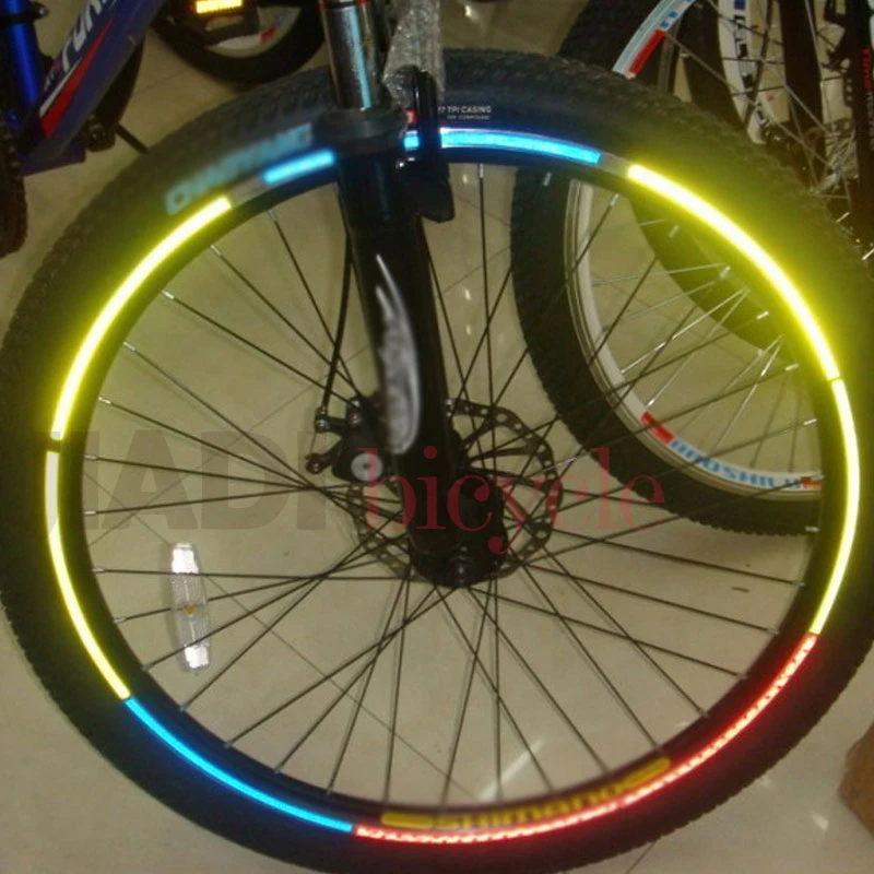 Muqzi колесный обод велосипеда светоотражающие наклейки Безопасный отражатель