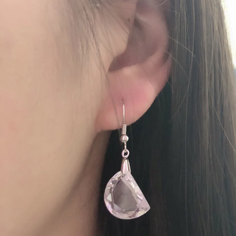 11.11 Sale Wedding Earings Bridal Bijoux 2020 Fashion OL Style Pea Shape Design With Cubic Zircon for Women Jewelery Gift | Украшения и