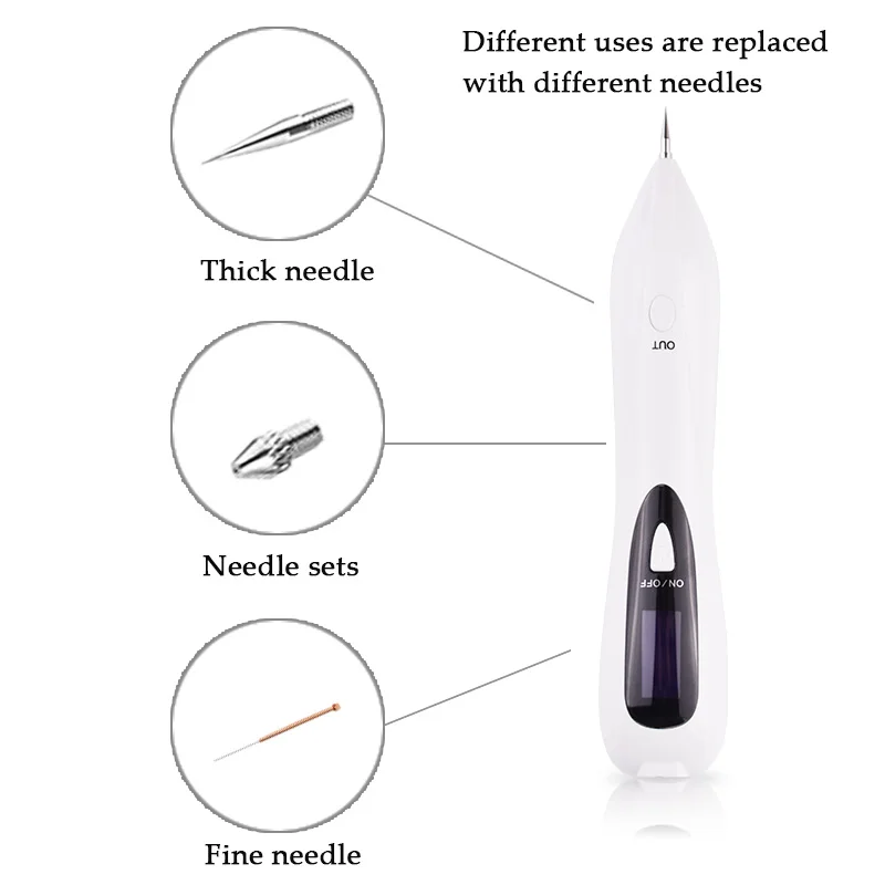 ЖК дисплей лазерной плазмы ручка темное пятно удаления татуировки кожи тег для