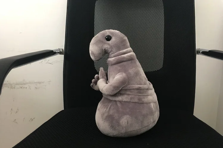 New Waiting Plush Toy Zhdun Meme Tubby Gray Blob Snorp Doll Toys Pochekun Homunculus Loxodontus Zjhdun |