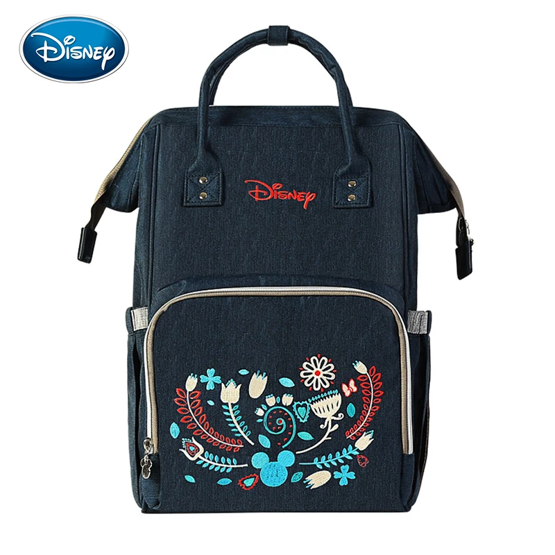 Сумка для подгузников Disney вместительный рюкзак из ткани Оксфорд с изоляцией