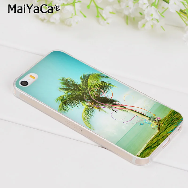 Роскошный резиновый чехол MaiYaCa для iPhone 6S 6plus 7 7plus 8 8Plus X 5 5S|Бамперы| |