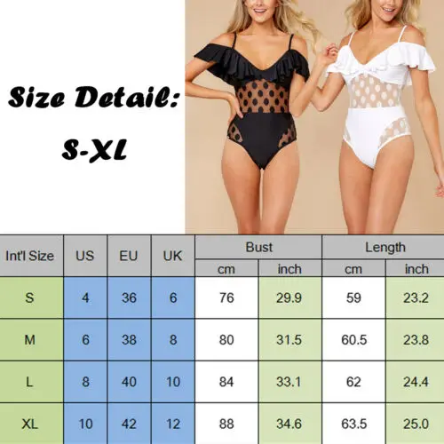 Женский цельный купальник в горошек сетчатый монокини пуш ап бикини с мягкими