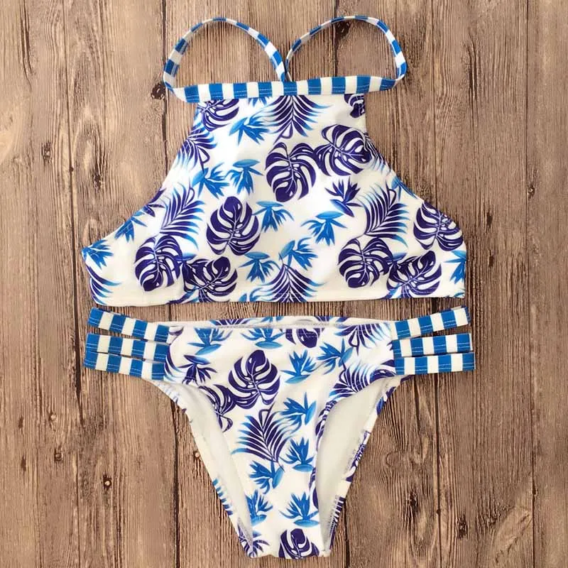 

Bikini 2020 Swimwear Women Swimsuit High Waist Bikini Set Push Up Bathing Suit Women Beach wear Maillot De Bain Biquini