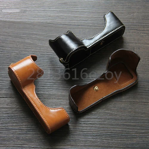 Чехол для камеры из ПУ кожи защитный чехол с открывающимся снизу корпусом