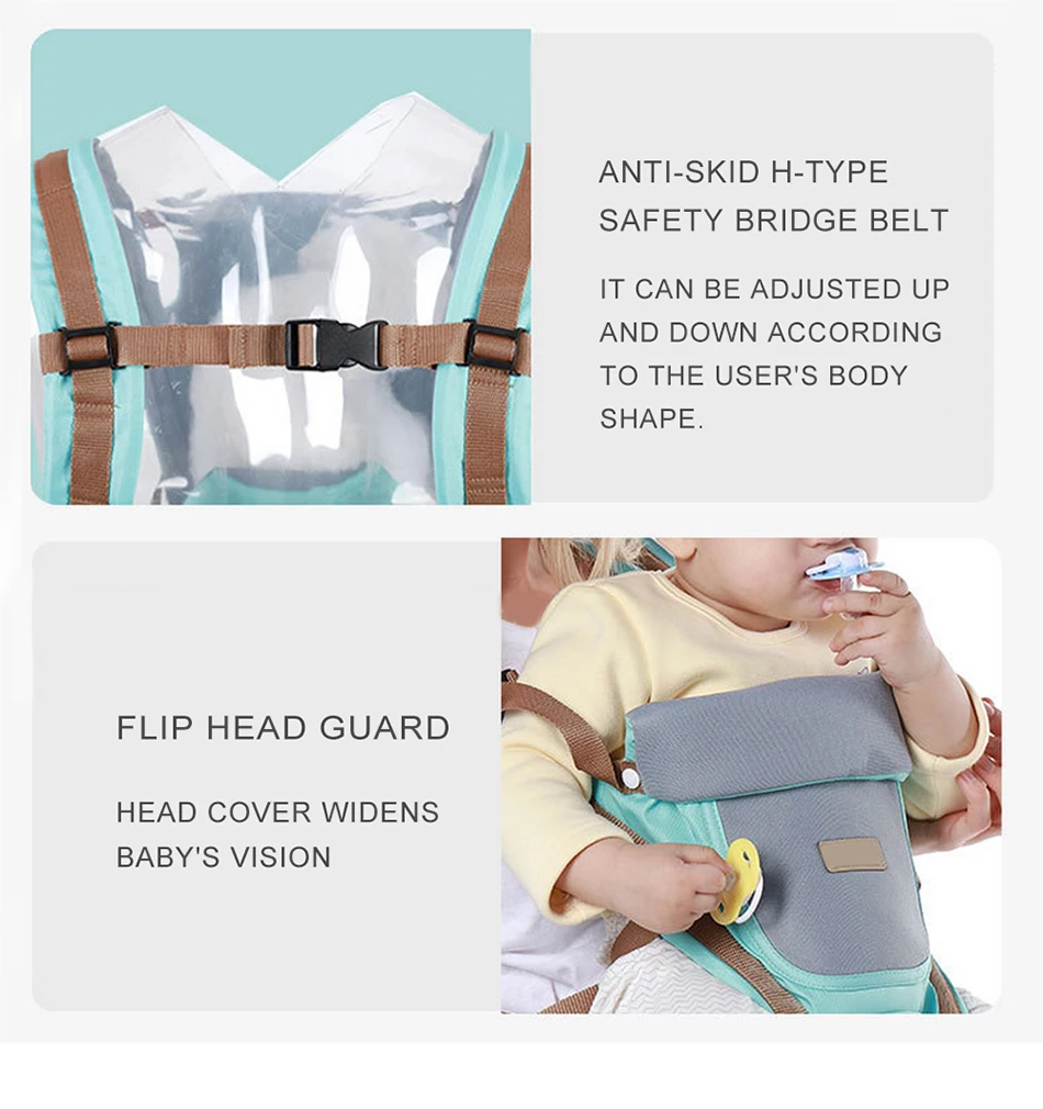 Слинг для малышей Mochila Ergonomica Bebe, рюкзак для новорожденных, сумка-кенгуру для младенцев