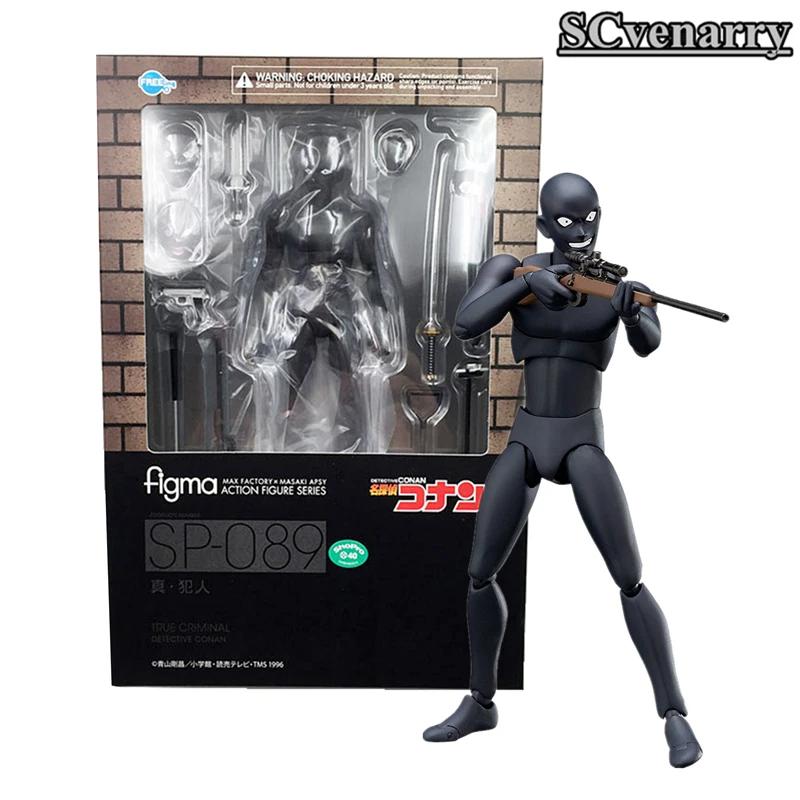 Аниме мультфильм детектива Конана истинный Criminal Figma SP-089 ПВХ фигурка