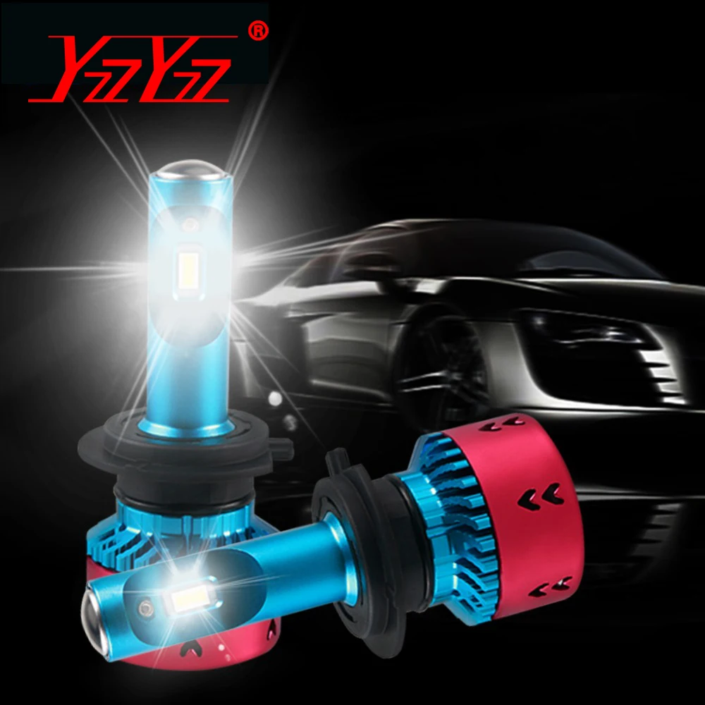 H4 H7 светодиодный автомобилей головной светильник H1 H11 H8 H9 Luces Para 16000Lm 12V зэс чипы 9005