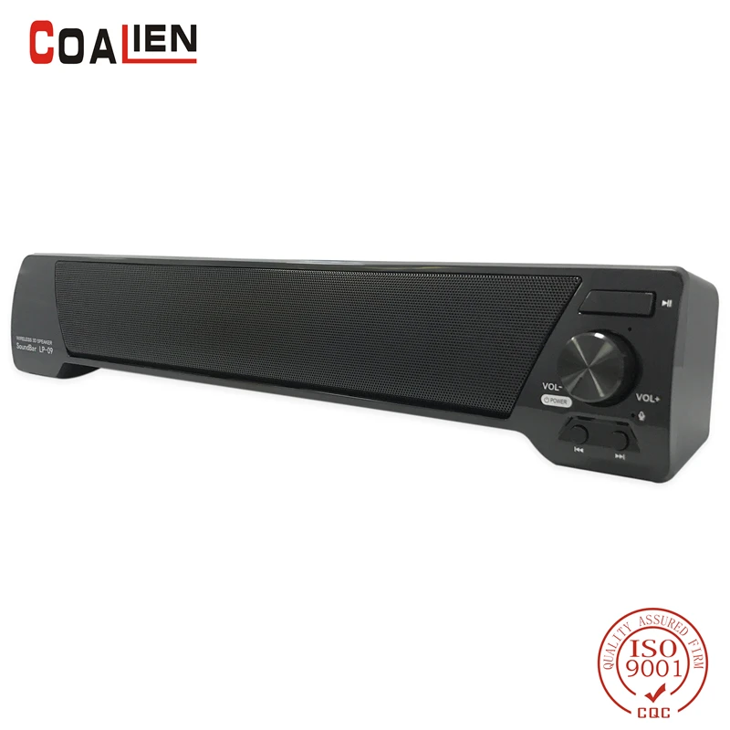 COALIEN беспроводной Bluetooth динамик 3D Саундбар HIFI сабвуфер стерео Hands free TF fm радио