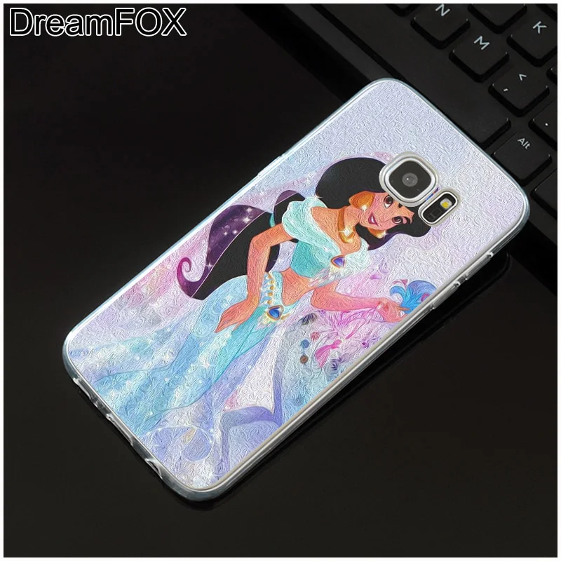 DREAMFOX M279 принцесса девушки Мягкий ТПУ силиконовый чехол для Samsung Galaxy S5 S6 S7 S8 S9 S10 5G