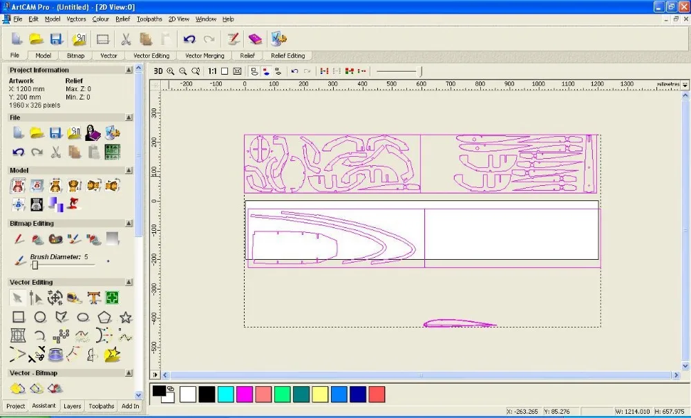 Hot sale ARTCAM pro 9.1+pro 2011 cnc software for 2D/3D design router machine working |