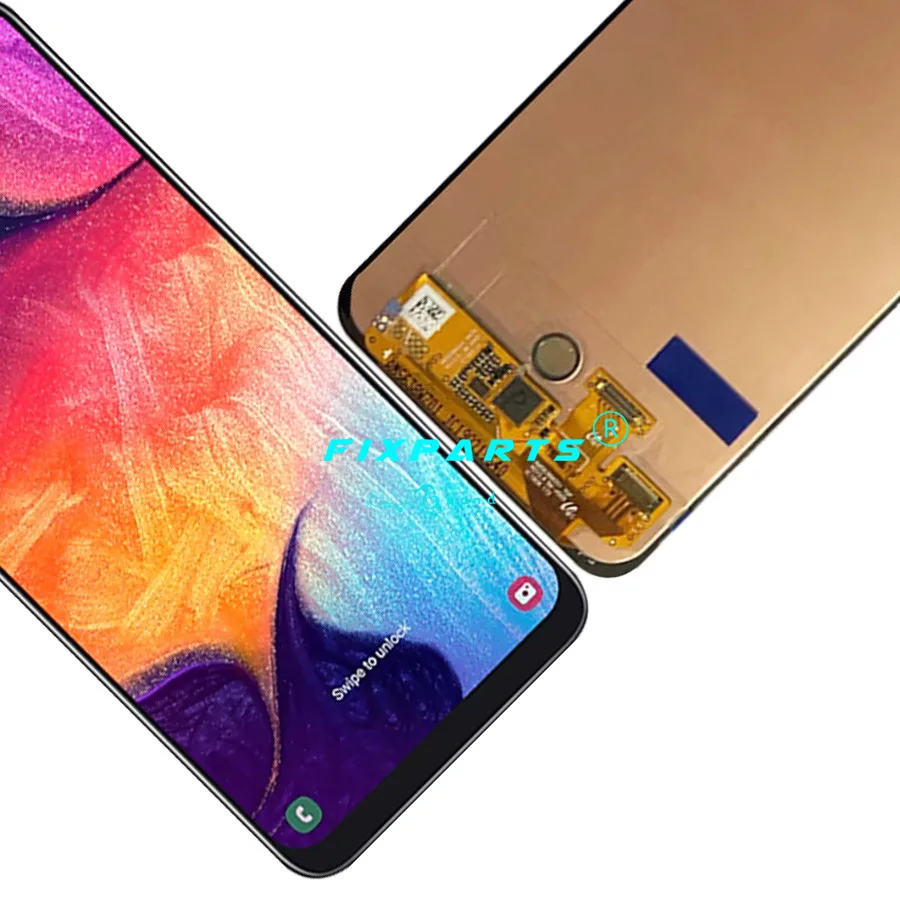 Оригинальный супер AMOLED ЖК дисплей для SAMSUNG Galaxy A50 A505 сенсорный экран дигитайзер