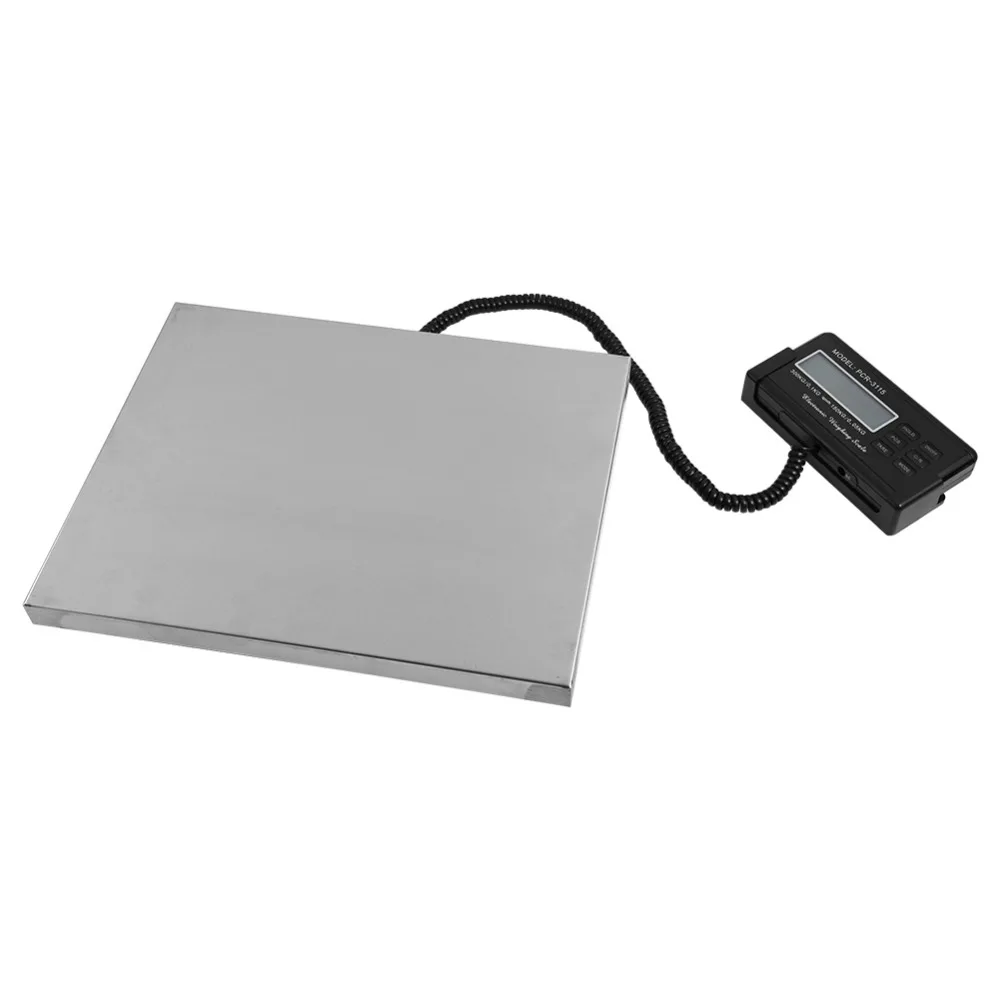 150 кг/0 05 кг 300 1 электрические Почтовые весы с LCD большой платформой 220 В 110 в EU