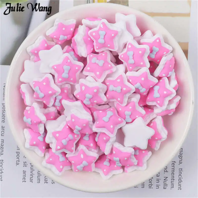 Julie Wang 20 штук с персонажами мультфильмов принтом в виде пятиконечных украшения