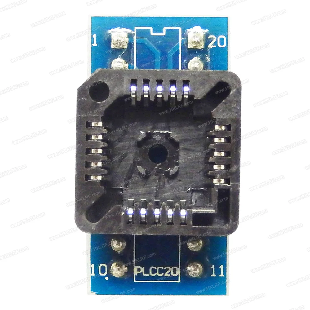 PLCC20 к DIP20 адаптер 20Pin для RT809H TL866II Plus T56 программатор лучшее качество | Компьютеры и