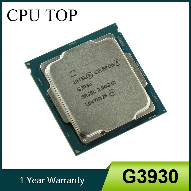 Двухъядерный процессор Intel Celeron G3930 2 9 ГГц Мб кэш памяти SR35K LGA1151 Tray|cpu processor|intel
