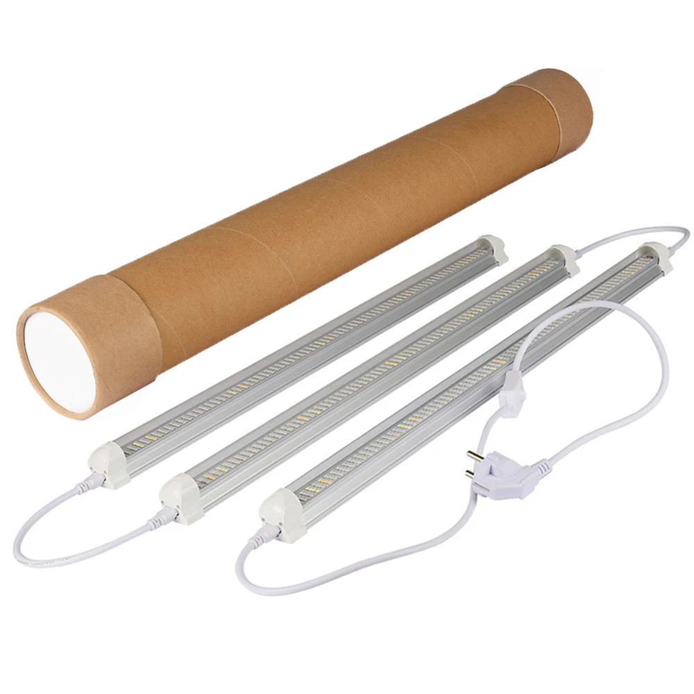 (3 шт./лот) 60 см LED Grow Light Full Spectrum T8 Tube Крытый Завод Лампа Гидропоники теплицы tent