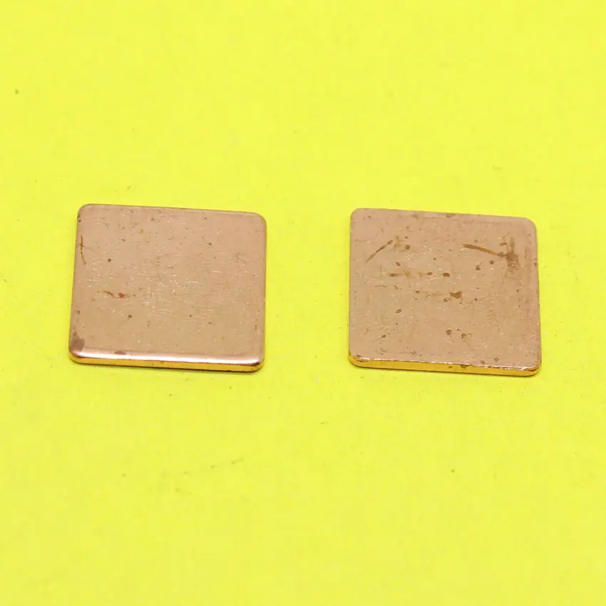 Cltgxdd tl-100 15x15x1.2 мм DIY Медь ШИМ теплоотвода Простыни Термальность Pad для ноутбуков GPU