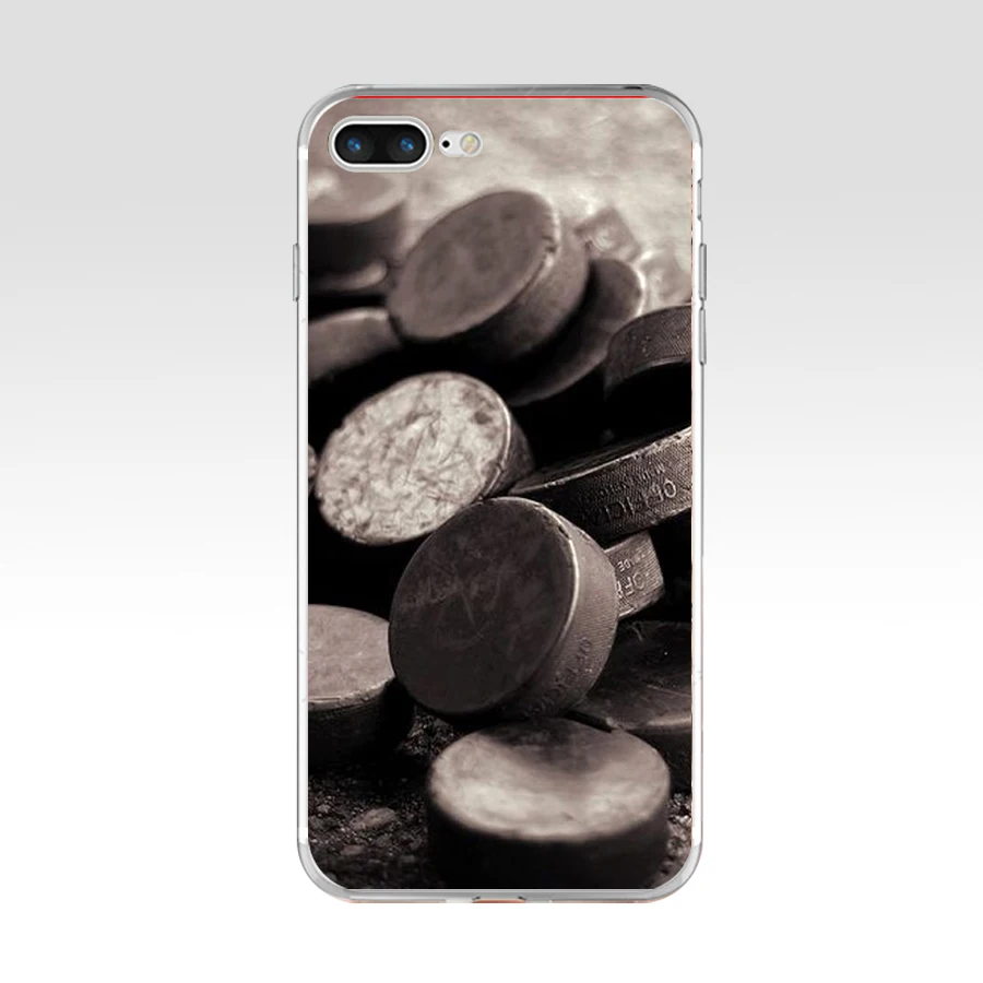 10 82A I love хоккейный Мягкий силиконовый чехол из ТПУ для Apple iPhone 6 6s 7 8 plus - Цвет: 10