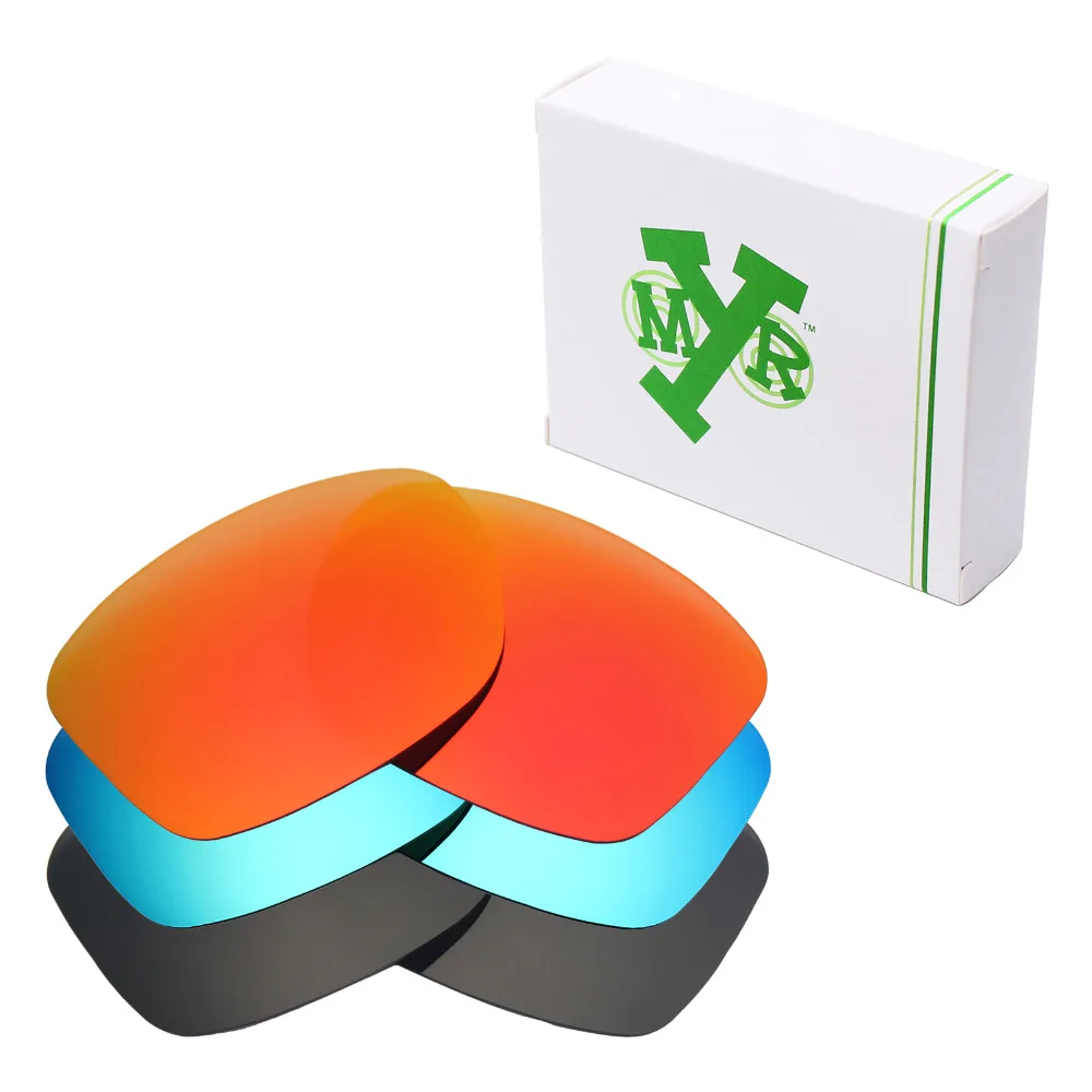 3 пары Mryok поляризованные Сменные линзы для Oakley Jupiter Квадратные Солнцезащитные