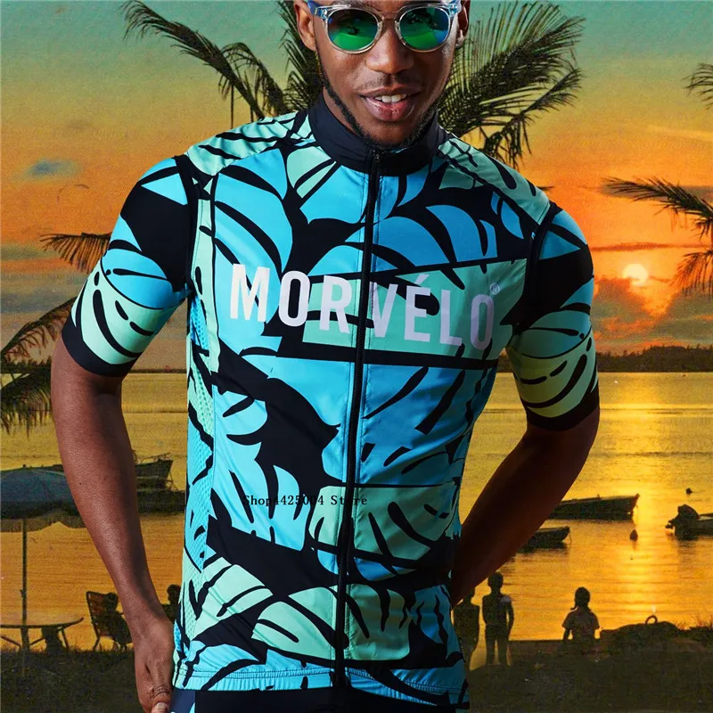 Мужские morvelo Велоспорт Джерси с коротким рукавом новинка хит продаж Лето