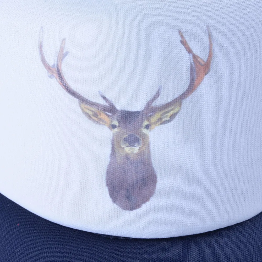 летние бейсболка мужская кепка мода женская принт Лось сетки Кепка унисекс