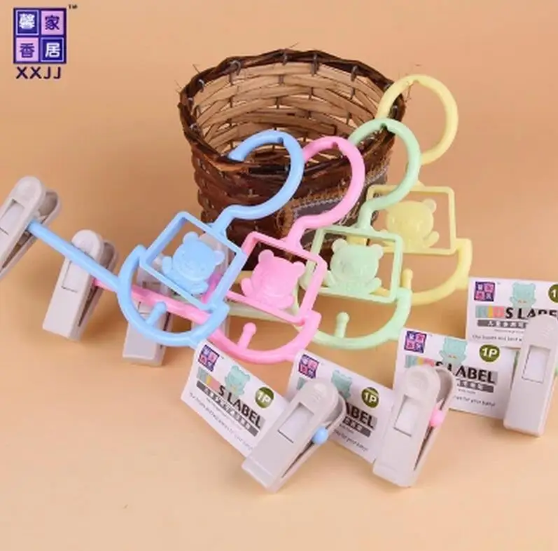 5 шт./лот 27 см детская вешалка для брюк одежды мультяшный Многофункциональный