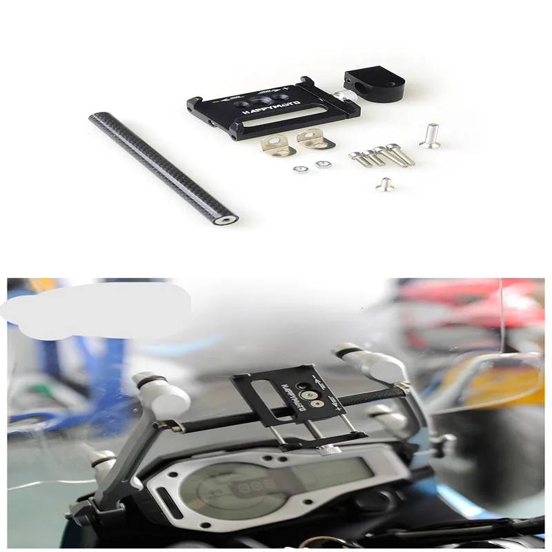 Кронштейн для GPS навигации мотоцикла ударопрочный алюминиевый сплав CF MOTO 650MT 650