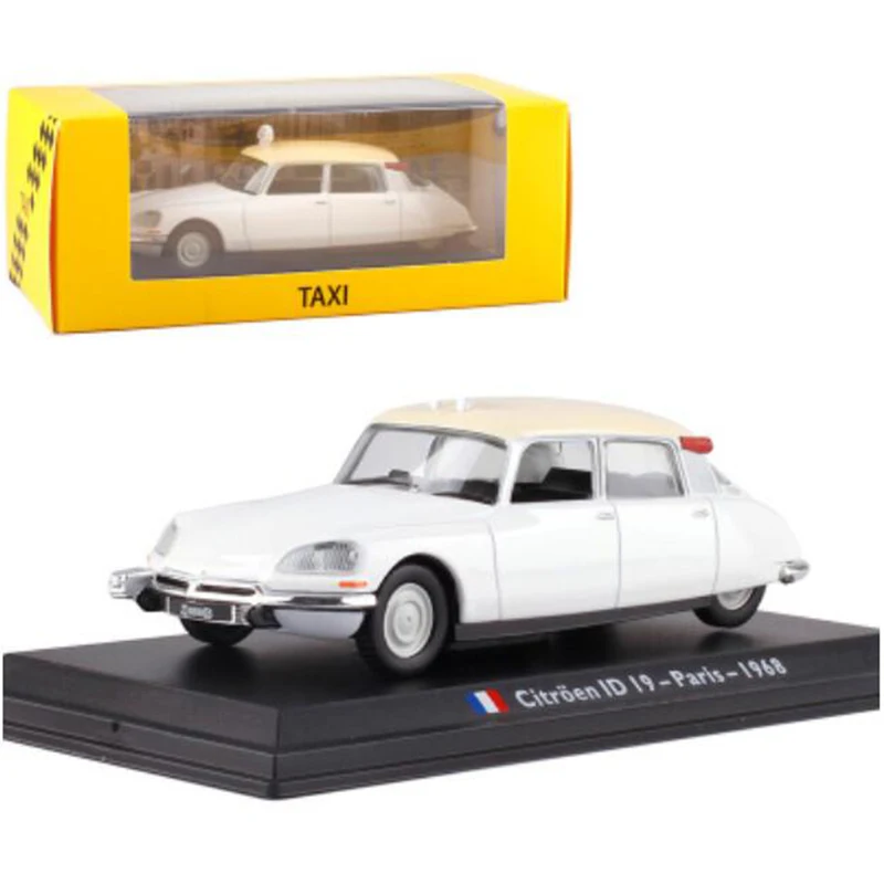 11 5 см масштаб 1:43 металлический сплав белый цвет классический CITROEN ID 19 Париж 1986