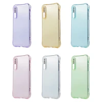 business tpu phone case for iphone x xs xr xs max case plain transparent cover anti knock dirt resistant cover glossy tpu case