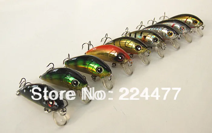 

5g/4.5cm Floating Type Minnow Crank Bait Fishing Bait China Hook