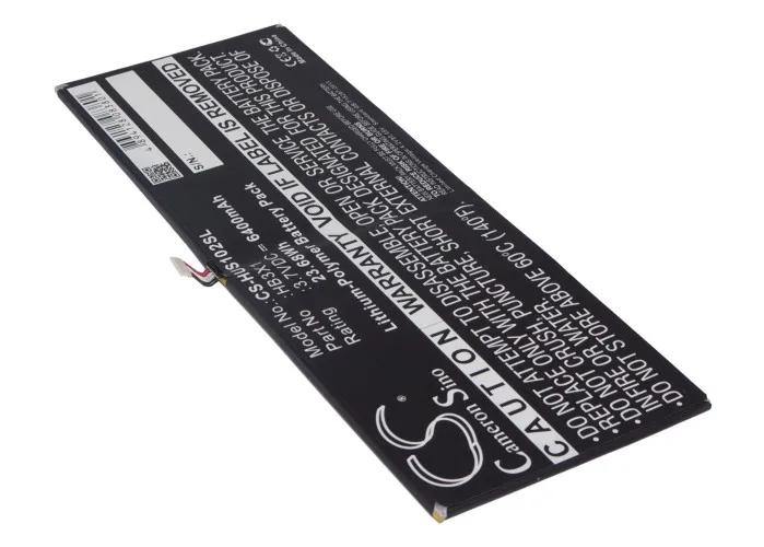 Аккумулятор Cameron Sino 6400mAh HB3X1 для Huawei MediaPad 10 Link S10 201W 201WA|Батареи планшетов и