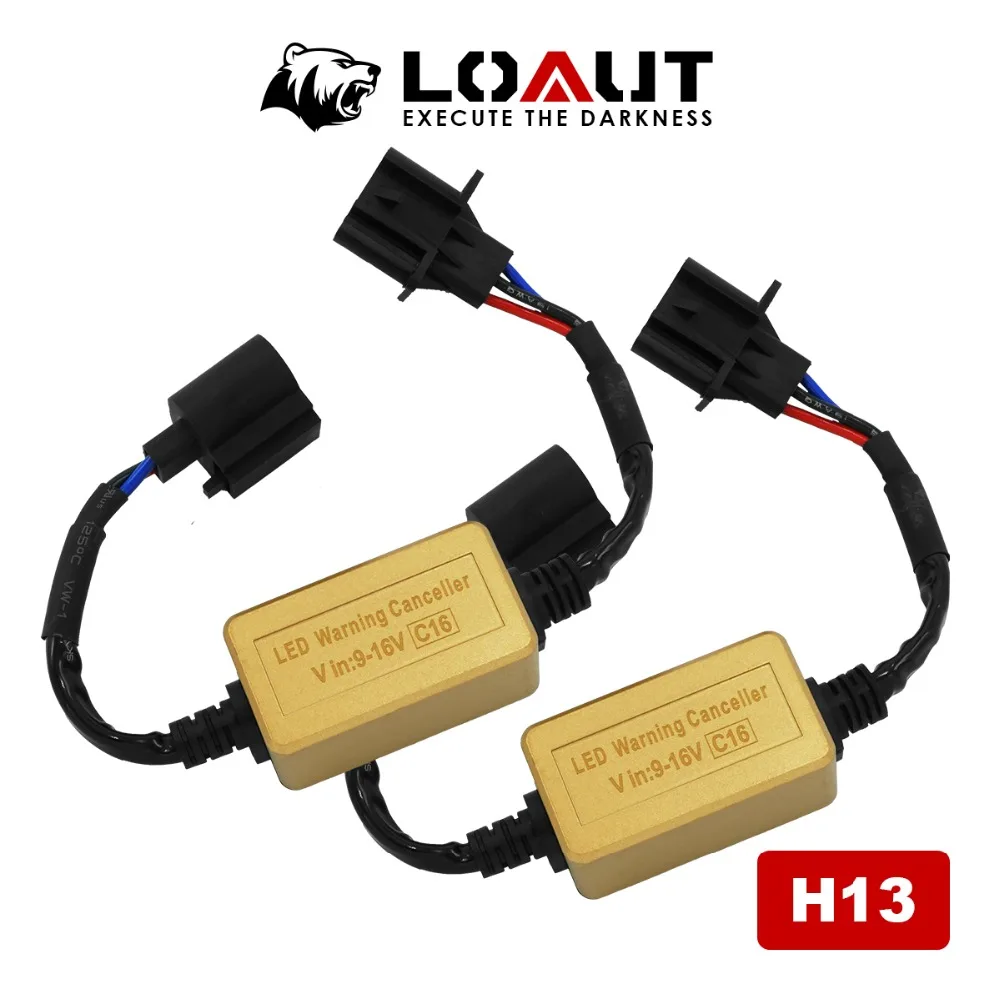 Ошибка отказа от LOAUT! Светодиодные фары 100% CANBUS жгут проводов для автомобиля H1 H3 9005