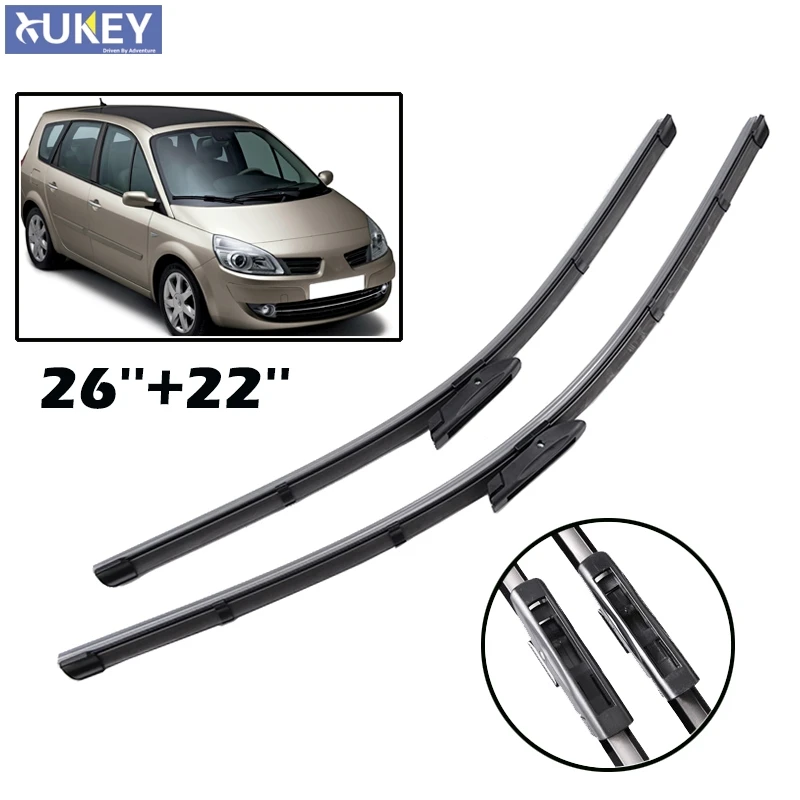 Щетки стеклоочистителя Misima для Renault Scenic II 2 2005 2009/ Grand 2006 2007 2008|wiper blade|windscreen wiper