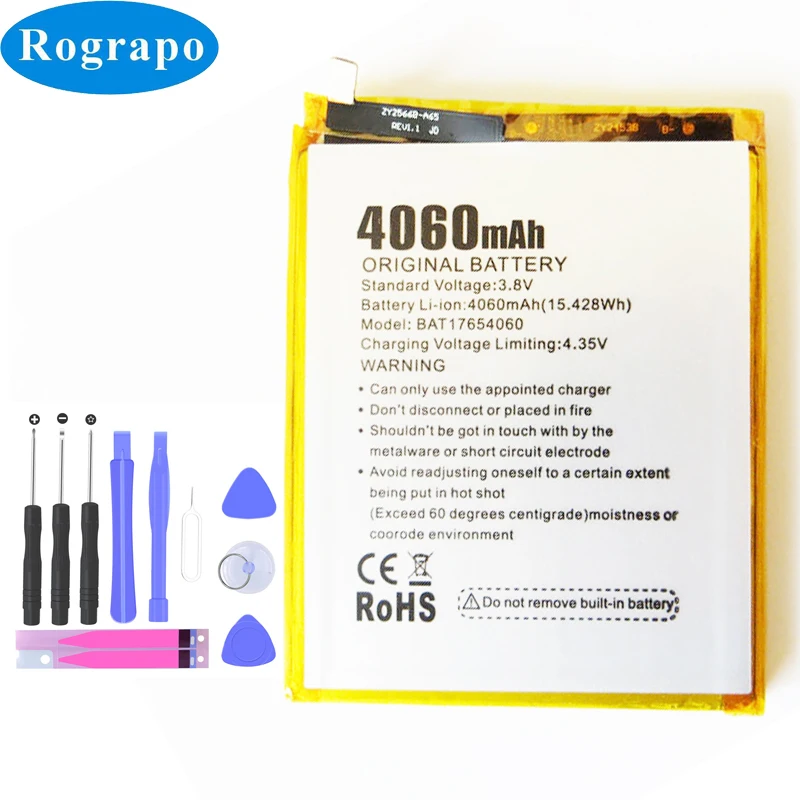 

New 4060mAh BAT17654060 Replacement Battery Bateria Batterie For Doogee Mix 2 Mix2 Mobile Phone Batteries