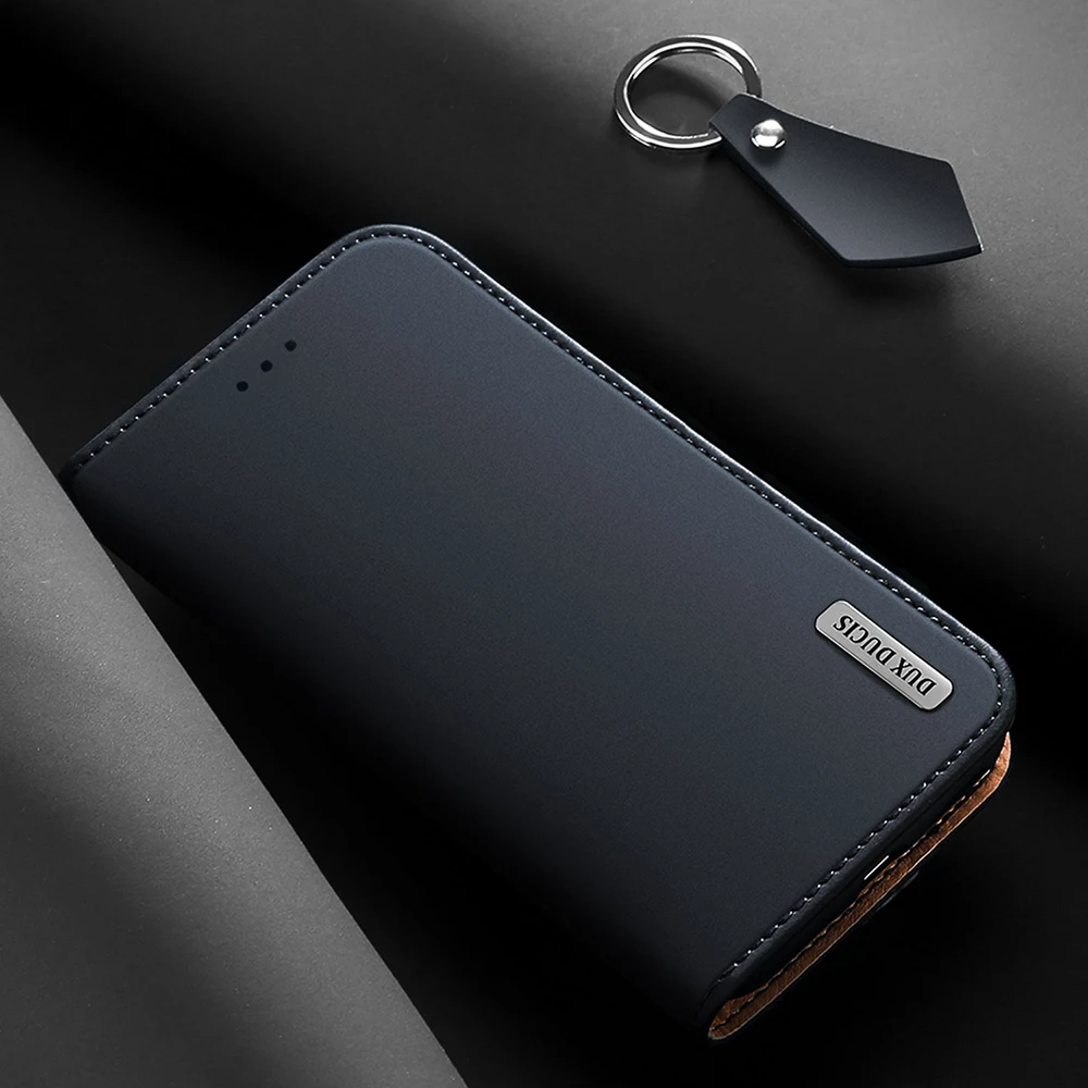 Чехол DUX DUCIS из натуральной кожи для samsung Galaxy Note 8 Note8 флип-кошелек Магнитный чехол