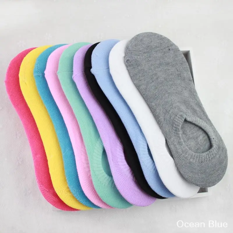 5 пар Лидер продаж модные летние дышащие цветные носки-лодочки для женщин и