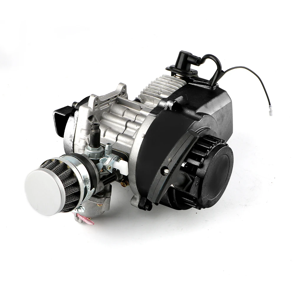 

2 Stroke Engine Motor with Gear Box for 47cc 49cc 50cc Mini Pocket Bike Gas G-Scooter ATV Quad Bicycle Dirt Pit Bikes Parts Moto