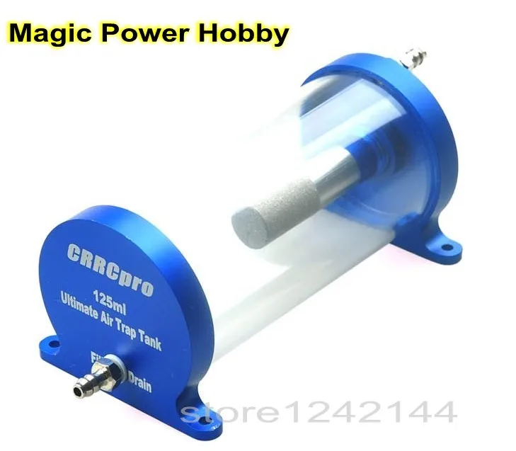 Прозрачный топливный бак CRRCPRO с ЧПУ антипузырьковый 125 мл 250 для