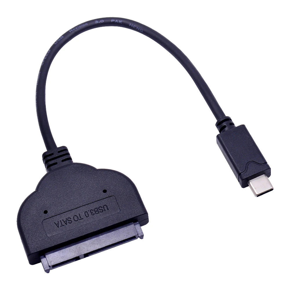 Адаптер CHIPAL для внешнего жесткого диска USB 3 1 Type C на SATA 22pin кабель конвертер 2 5