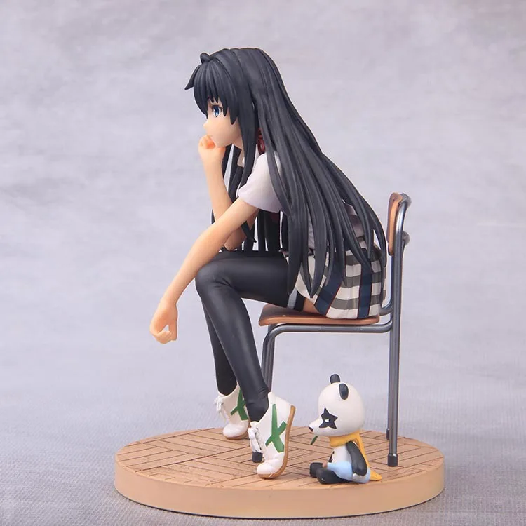 Yukinoshita Yukino 14 см сидя со стулом школьная девушка фигурка модель|yukino yukinoshita figure|yukino