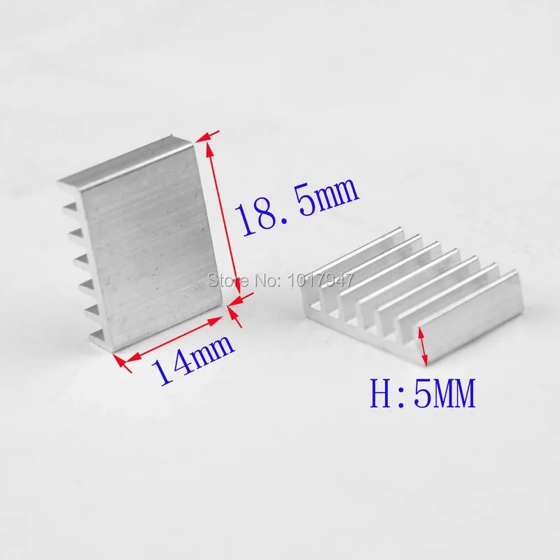 50 Pieces Lot mini Aluminum VGA Card RAM DDR Memory Cooler Cooling Heatsink Adhensive 3M Tape | Компьютеры и офис