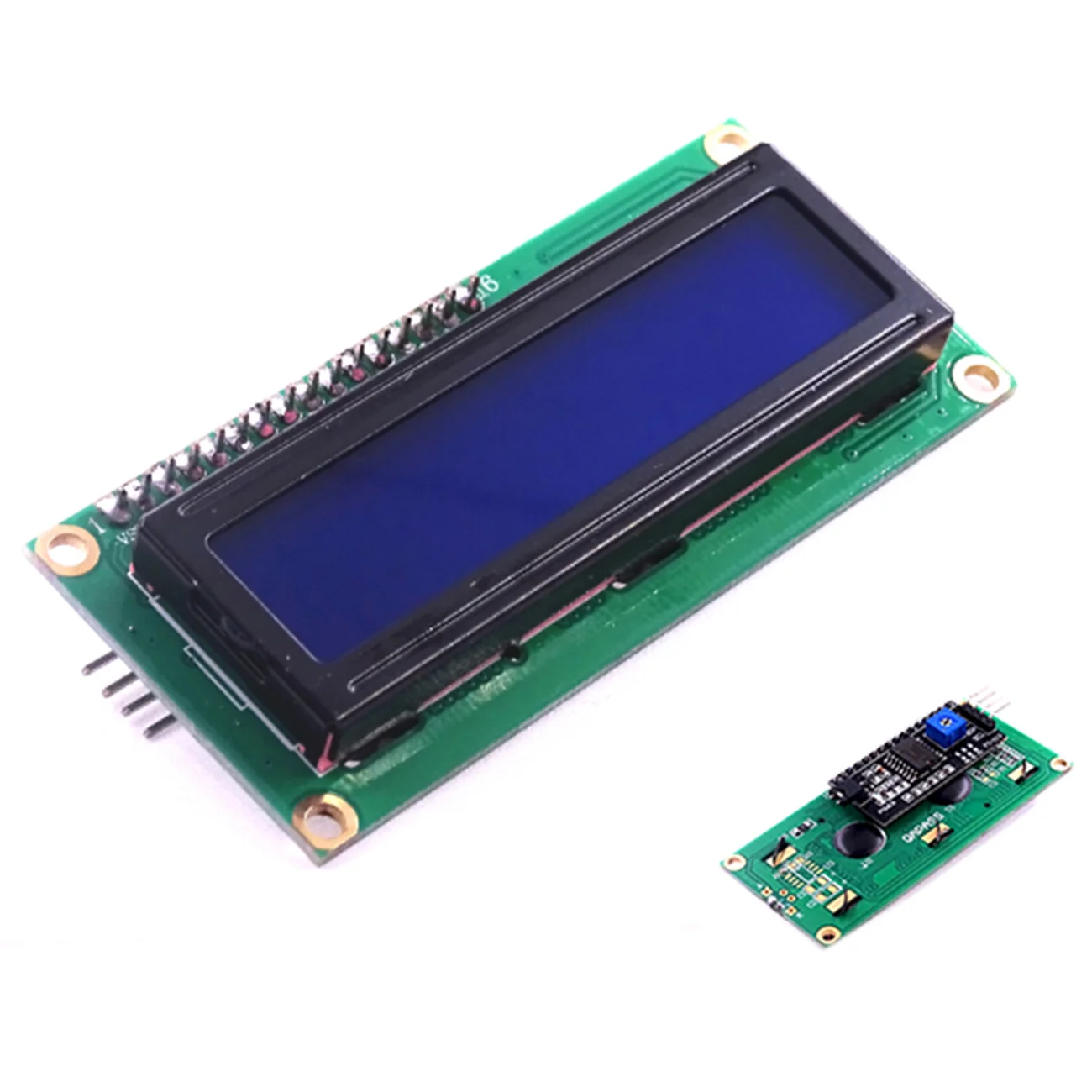 Модуль ЖКД синий зеленый экран IIC/I2C 1602 для arduino LCD UNO r3 mega2560 LCD1602|Аксессуары