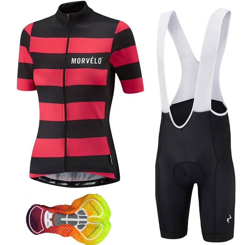 Ropa ciclismo Morvelo 2019 командная велосипедная Джерси с коротким рукавом женская летняя