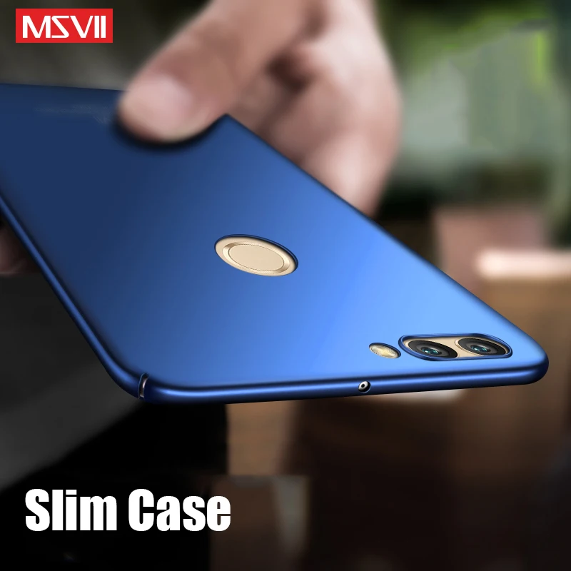 MSVII для Huawei Nova 2 Plus чехол матовый Жесткий Роскошный тонкий задний Модный Fundas