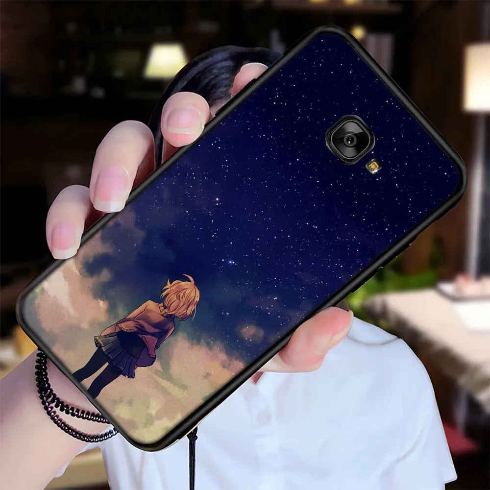 IYICAO милое платье для девочек в стиле аниме Samsung Galaxy A3 A5 2015 2016 2017 A6 A7 A8 A9 J6 плюс 2018