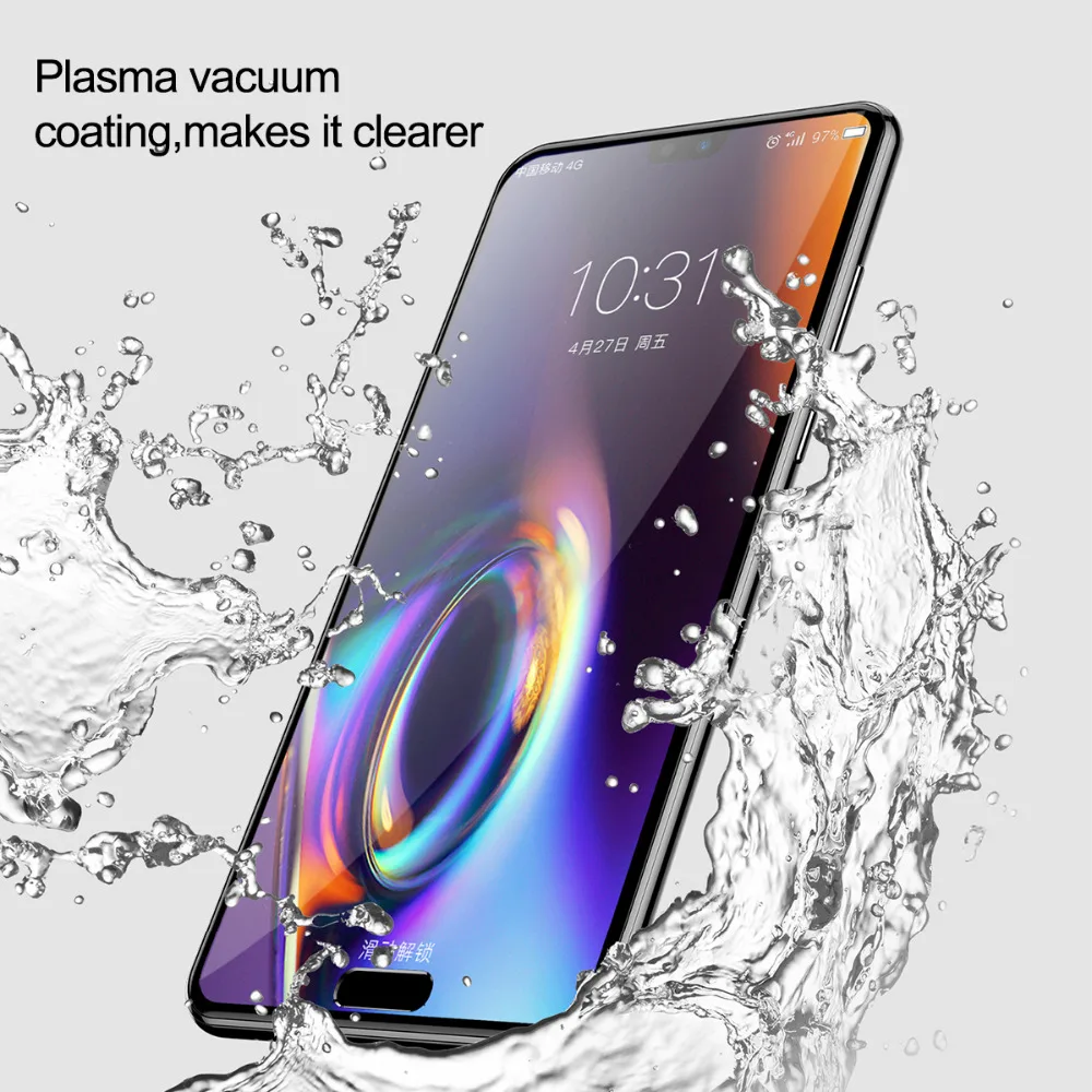 BASEUS Экран протектор для huawei P20 Pro 0 3 мм полный охват закаленное Стекло