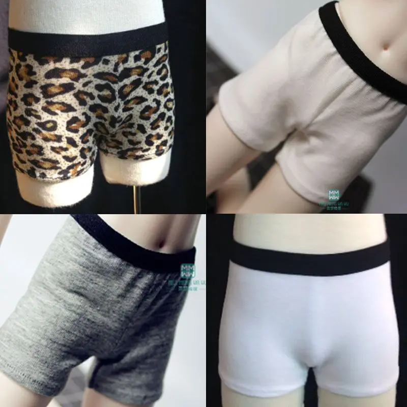 Аксессуары для кукол BJD аксессуары подходят 1/3 1/4 1/6 SD боксерские трусы белые серые